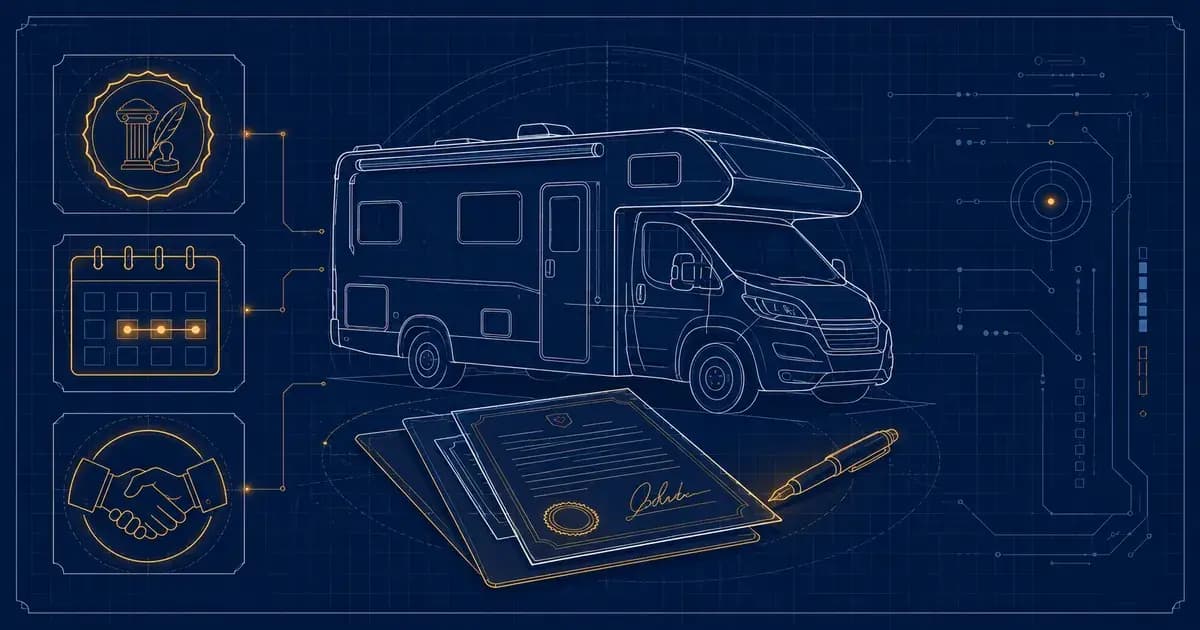 Vendre un camping-car pour cause de décès ou de divorce : documents et carte grise