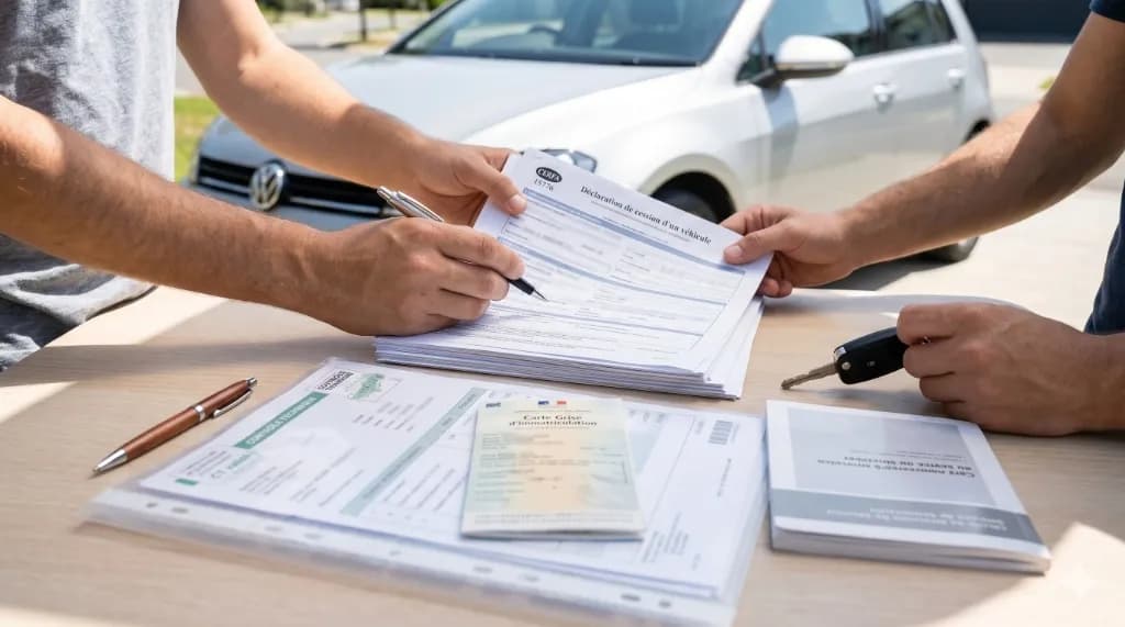Checklist et documents administratifs pour la vente d'un véhicule